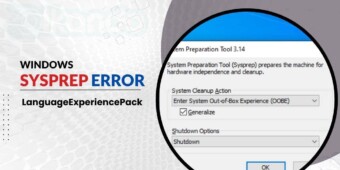 sysprep LanguageExperiencePack