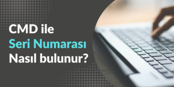 Laptop Seri No Öğren