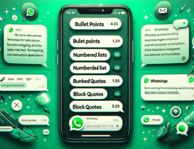 Whatsapp Yazı Biçimlendirme