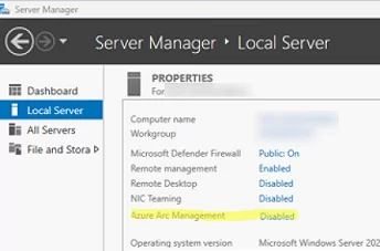 azure arc management in windows server managerpng -